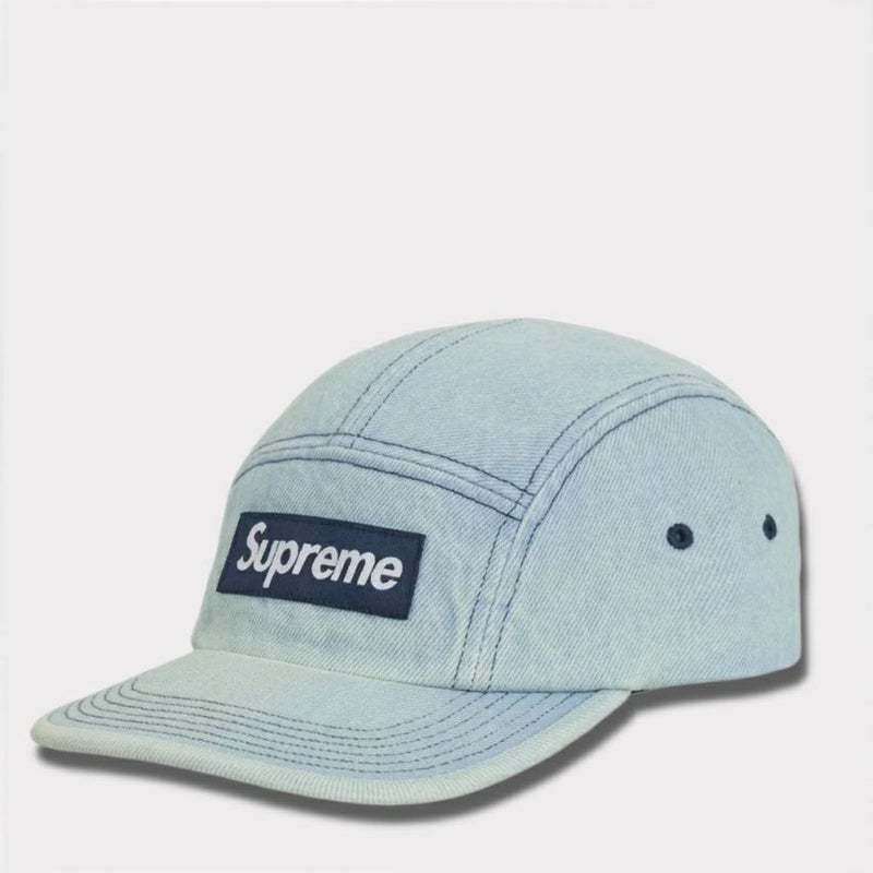 Supreme シュプリーム 2025SS Denim Camp Cap デニムキャンプキャップ　ライトウォッシュインディゴ