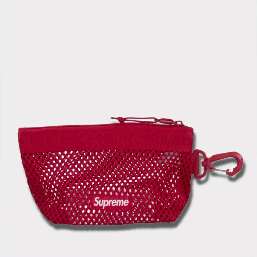 Supreme Mesh Mini Pouch レッド 新品 Supreme シュプリーム 2025SS Mesh Mini Pouch メッシュミニポーチ