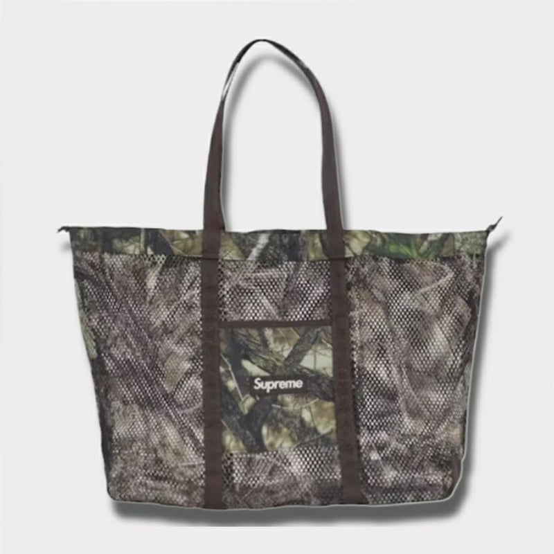 Supreme シュプリーム 2025SS Mesh Tote Bag メッシュトートバッグ トゥルーティンバー