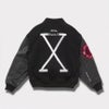 Supreme シュプリーム 2025SS 40 Acres Malcolm X Varsity Jacket　 40エーカーズマルコムXバーシティジャケット　ブラック 黒1