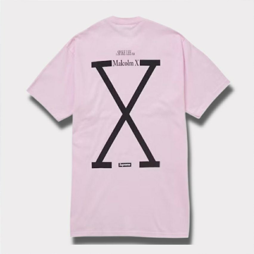 Supreme シュプリーム 2025SS 40 Acres Malcolm X Tee　40エーカーズマルコム X Tシャツ　ライトピンク