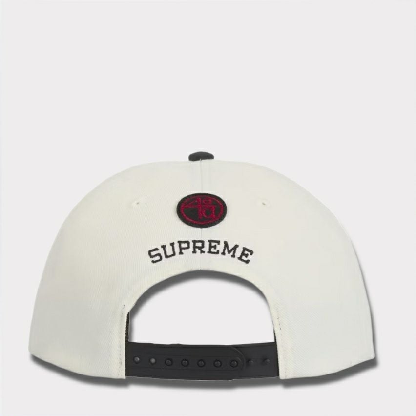 Supreme シュプリーム 2025SS　40 Acres Clockers 6-Panel Cap 40エーカーズクロッカー6パネルキャップ ホワイト1