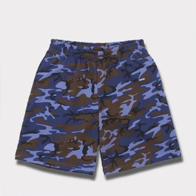 Supreme シュプリーム 2025SS Small Box Sweatshort スモールボックススウェットショーツ ブルーカモ