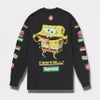  Supreme シュプリーム 2025SS SpongeBob Castelli Racing L/S Tee スポンジボブカステリレーシングロングスリーブTシャツ　ブラック 黒