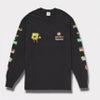  Supreme シュプリーム 2025SS SpongeBob Castelli Racing L/S Tee スポンジボブカステリレーシングロングスリーブTシャツ　ブラック 黒1