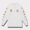 Supreme シュプリーム 2025SS SpongeBob Castelli Racing L/S Tee スポンジボブカステリレーシングロングスリーブTシャツ　ホワイト 白1