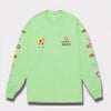 Supreme シュプリーム 2025SS SpongeBob Castelli Racing L/S Tee スポンジボブカステリレーシングロングスリーブTシャツ　ライム1