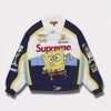 Supreme シュプリーム 2025SS SpongeBob SquarePants Jeff Hamilton Racing Jacket スポンジボブスクエアパンツジェフハミルトンレーシングジャケット　ホワイト 白