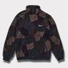 Supreme シュプリーム 2025SS Patchwork Velour Track Jacket　パッチワークベロアトラックジャケット　ダークネイビー