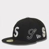  Supreme シュプリーム 2025SS Multi S Logo New Era Cap マルチSロゴニューエラキャップ ブラック 黒