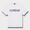 Supreme シュプリーム 2025SS Capital S/S Top　キャピタルショートスリーブ トップTシャツ ホワイト