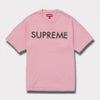  Supreme シュプリーム 2025SS Capital S/S Top　キャピタルショートスリーブ トップTシャツ ピンク