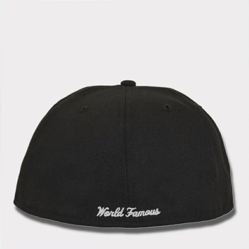 Supreme シュプリーム 2025SS Bones Box Logo New Era Cap ボーンズニューエラキャップ ブラック 黒1