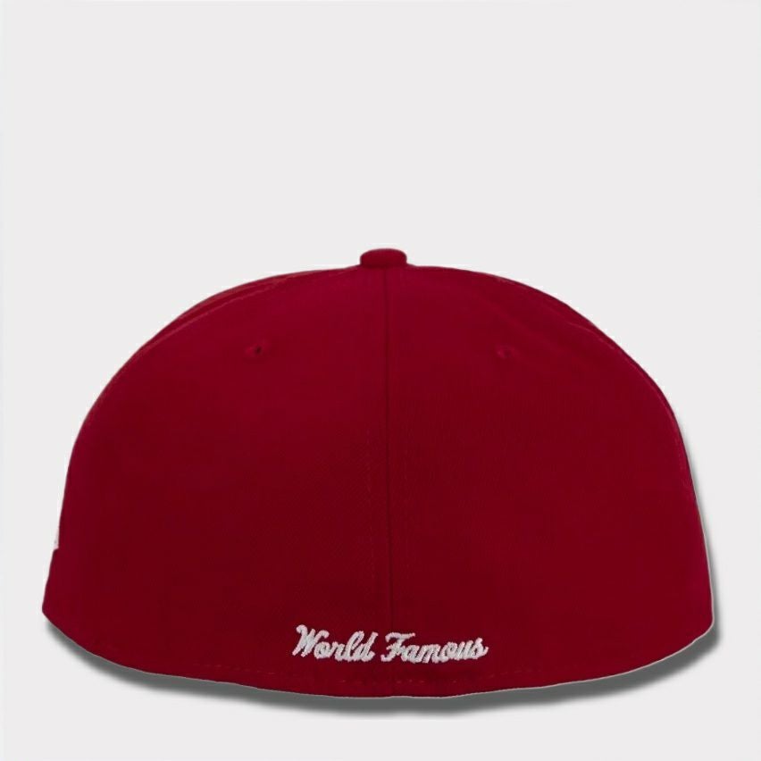 Supreme シュプリーム 2025SS Bones Box Logo New Era Cap ボーンズニューエラキャップ レッド　1