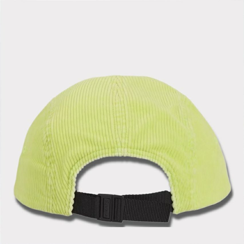 upreme シュプリーム 2025SS Corduroy Camp Cap コーデュロイ キャンプキャップ　ネオンイエロー1