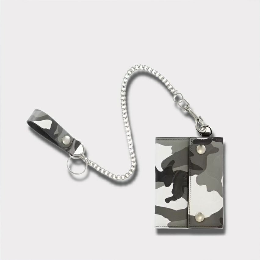 Supreme シュプリーム 2025SS Leather Chain Wallet レザーチェーンウォレット スノーカモ2