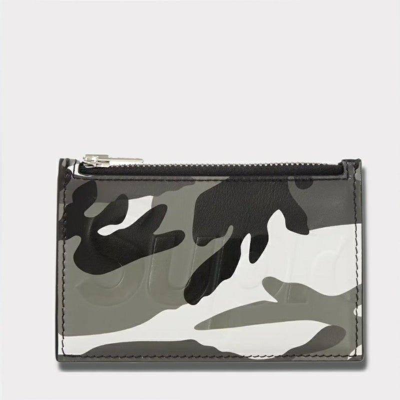 Supreme シュプリーム 2025SS Leather Zip Card Holder レザージップカードホルダー スノーカモ