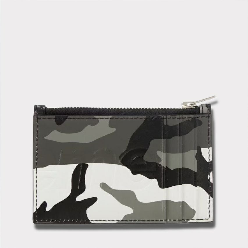 Supreme シュプリーム 2025SS Leather Zip Card Holder レザージップカードホルダー スノーカモ1