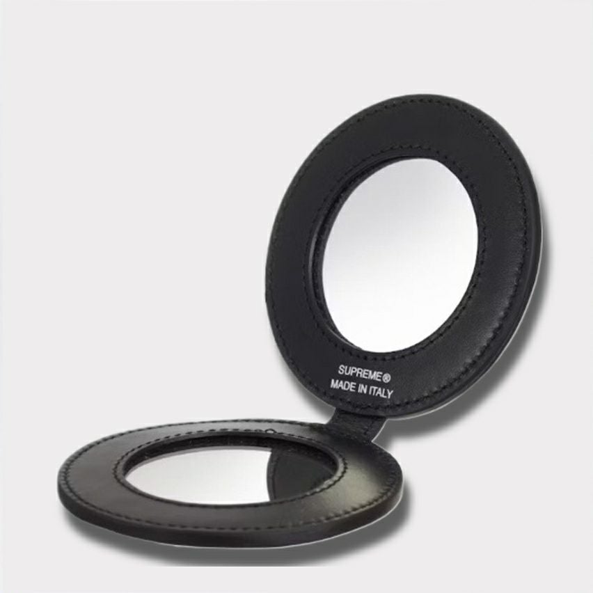 Supreme シュプリーム 2025SS Leather Pocket Mirror レザーポケット ミラー ブラック12