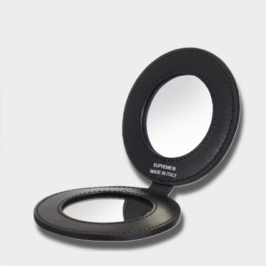 Supreme シュプリーム 2025SS Leather Pocket Mirror レザーポケット ミラー スノーカモ2