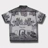 Supreme シュプリーム 2025SS Last Supper Lace S/S Shirt ラストサパーレースショートスリーブシャツ ブラック 黒1