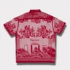  Supreme シュプリーム 2025SS Last Supper Lace S/S Shirt ラストサパーレースショートスリーブシャツ レッド 赤1