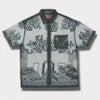 Supreme シュプリーム 2025SS Last Supper Lace S/S Shirt ラストサパーレースショートスリーブシャツ ダークグリーン