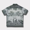 Supreme シュプリーム 2025SS Last Supper Lace S/S Shirt ラストサパーレースショートスリーブシャツ ダークグリーン1