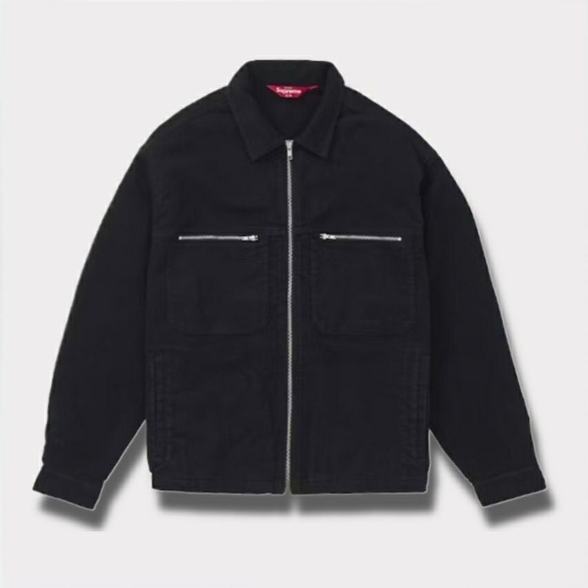 Supreme シュプリーム 2025SS Moleskin Work Jacket モールスキンワークジャケット ブラック