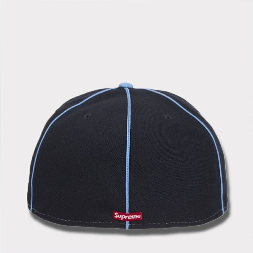  Supreme シュプリーム 2025SS Piping Script Logo New Era Cap パイピングスクリプトロゴニューエラキャップ ネイビー1