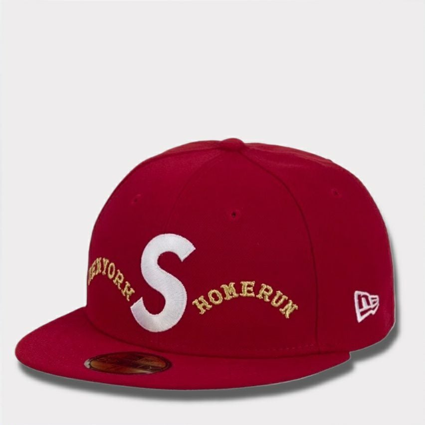  Supreme シュプリーム 2025SS Homerun S Logo New Era Cap ホームランSロゴニューエラキャップ レッド