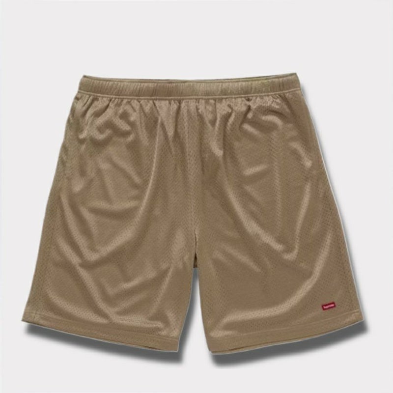Supreme シュプリーム 2025SS Small Box Baggy Mesh Short スモールボックスバギーメッシュショートパンツ タン