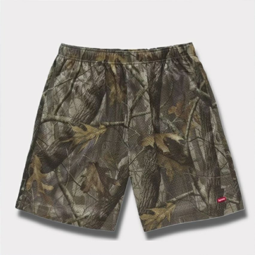 Supreme シュプリーム 2025SS Small Box Baggy Mesh Short スモールボックスバギーメッシュショートパンツ リアルツリーカモ