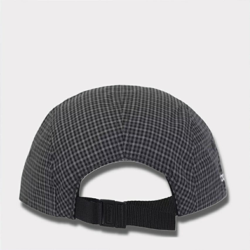 Supreme シュプリーム 2025SS Cordura Plaid Camp Cap コーデュラプレイドキャンプキャップ ブラック 黒1