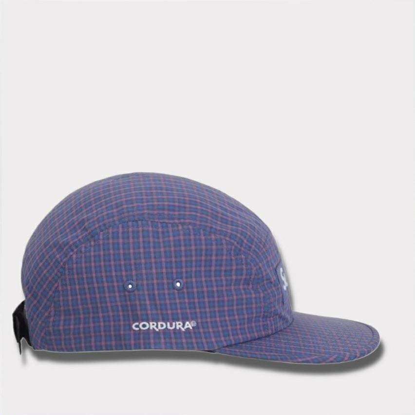 Supreme シュプリーム 2025SS Cordura Plaid Camp Cap コーデュラプレイドキャンプキャップ パープル2
