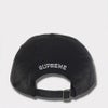 Supreme シュプリーム 2025SS Leather Applique 6-Panel Cap レザーアップリケ6パネルキャップ ブラック1