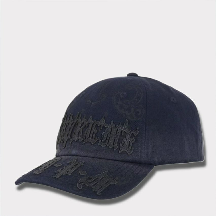 帽子 SUPREME25SS LeatherApplique 6Panel Black Supreme Leather Applique 6-Panel Cap 4colors SS25 | eBay
