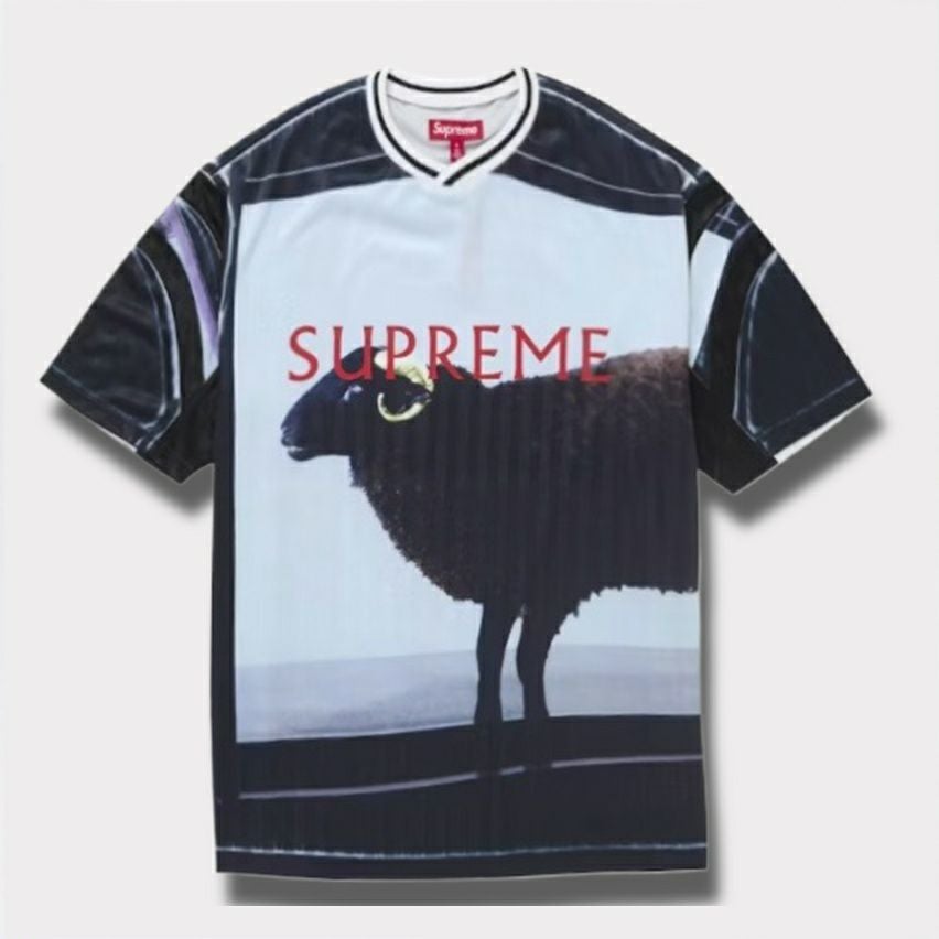 Supreme シュプリーム 2025SS Damien Hirst Soccer Jersey ダミアンハーストサッカージャージー ブラック