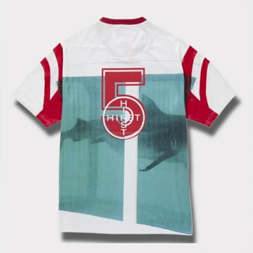 Supreme シュプリーム 2025SS Damien Hirst Soccer Jersey ダミアンハーストサッカージャージー ホワイト1