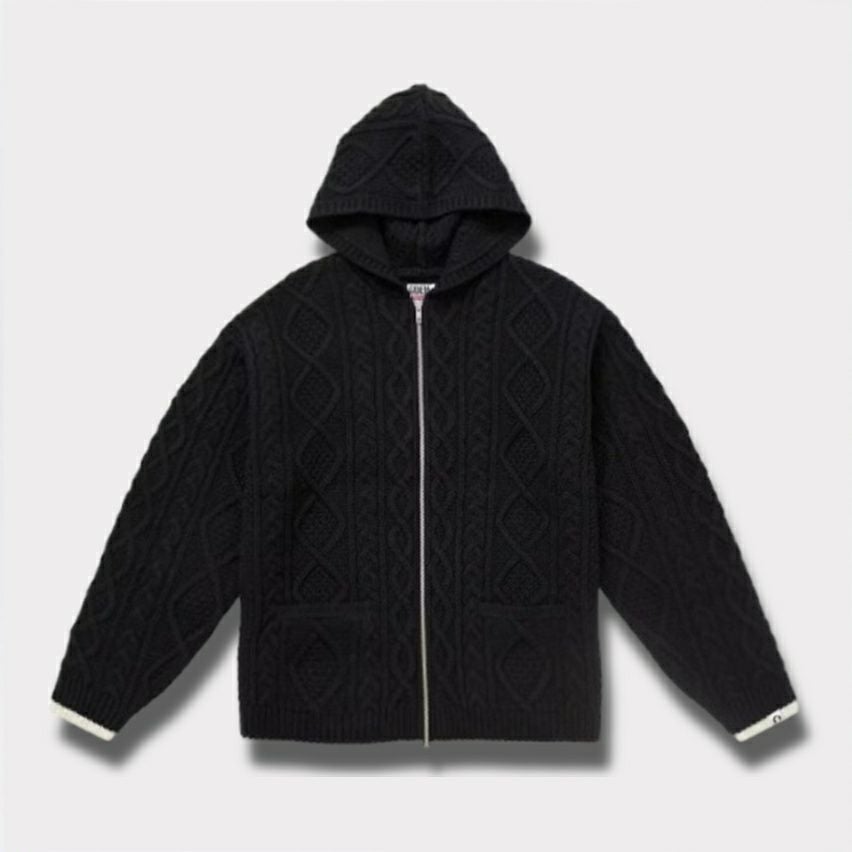 Supreme シュプリーム 2025SS GOODENOUGH Zip Up Hooded Sweater グッドイナフジップアップフードセーター ブラック　黒