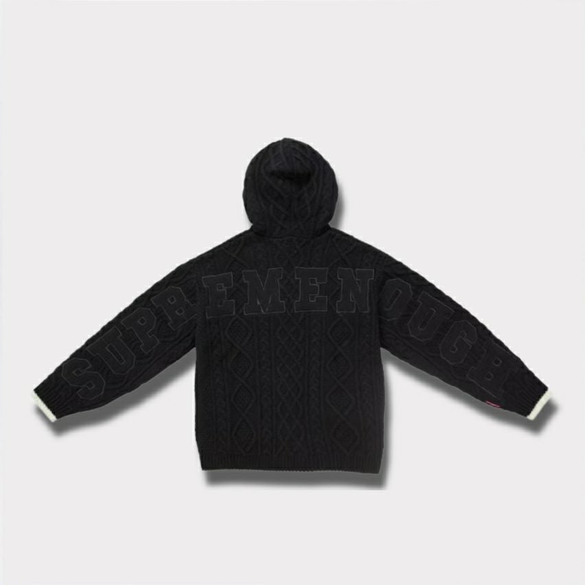Supreme シュプリーム 2025SS GOODENOUGH Zip Up Hooded Sweater グッドイナフジップアップフードセーター ブラック　黒1