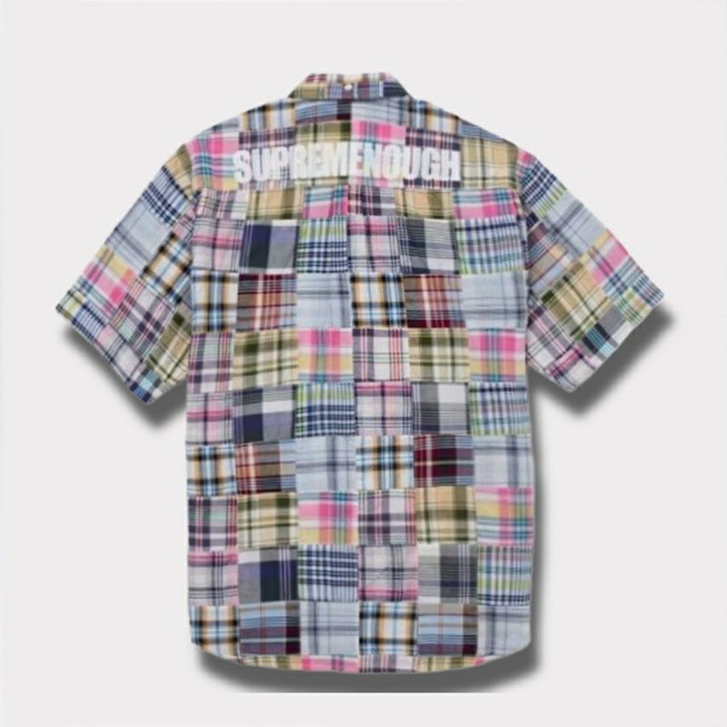 Supreme シュプリーム 2025SS GOODENOUGH Patchwork Madras S/S Shirt グッドイナフパッチワークショートスリーブシャツ マルチカラー