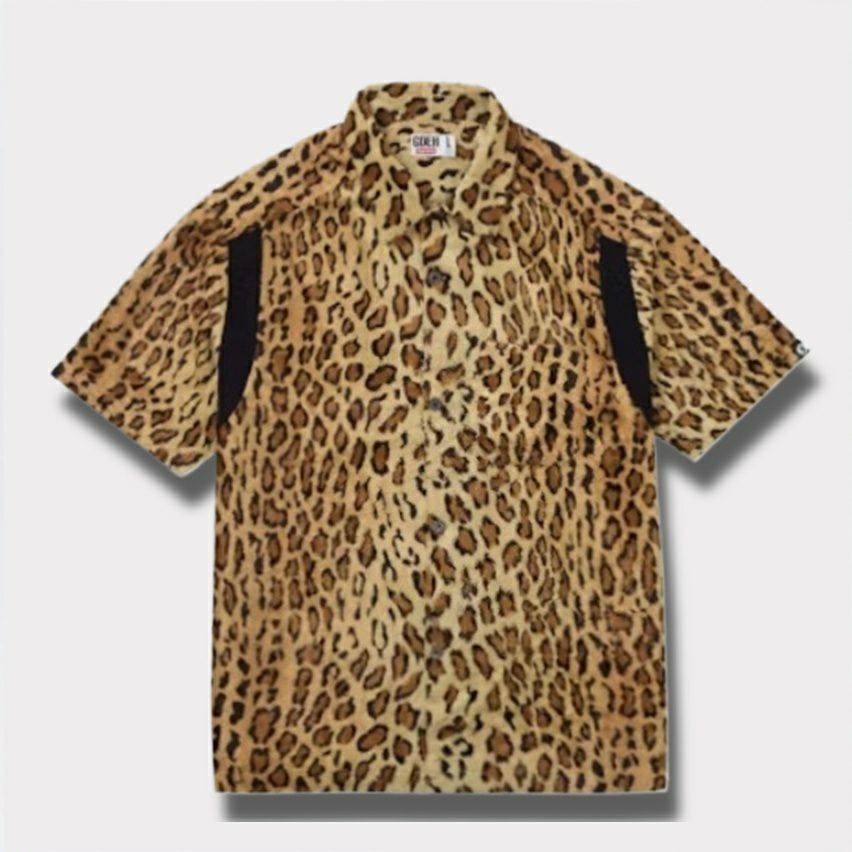 Supreme シュプリーム 2025SS GOODENOUGH Crushed Rayon S/S Shirt グッドイナフクラッシュレーヨンショートスリーブシャツ レオパード