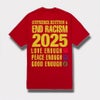 Supreme シュプリーム 2025SS GOODENOUGH End Racism Tee グッドイナフエンドレイシズムTシャツ　レッド1