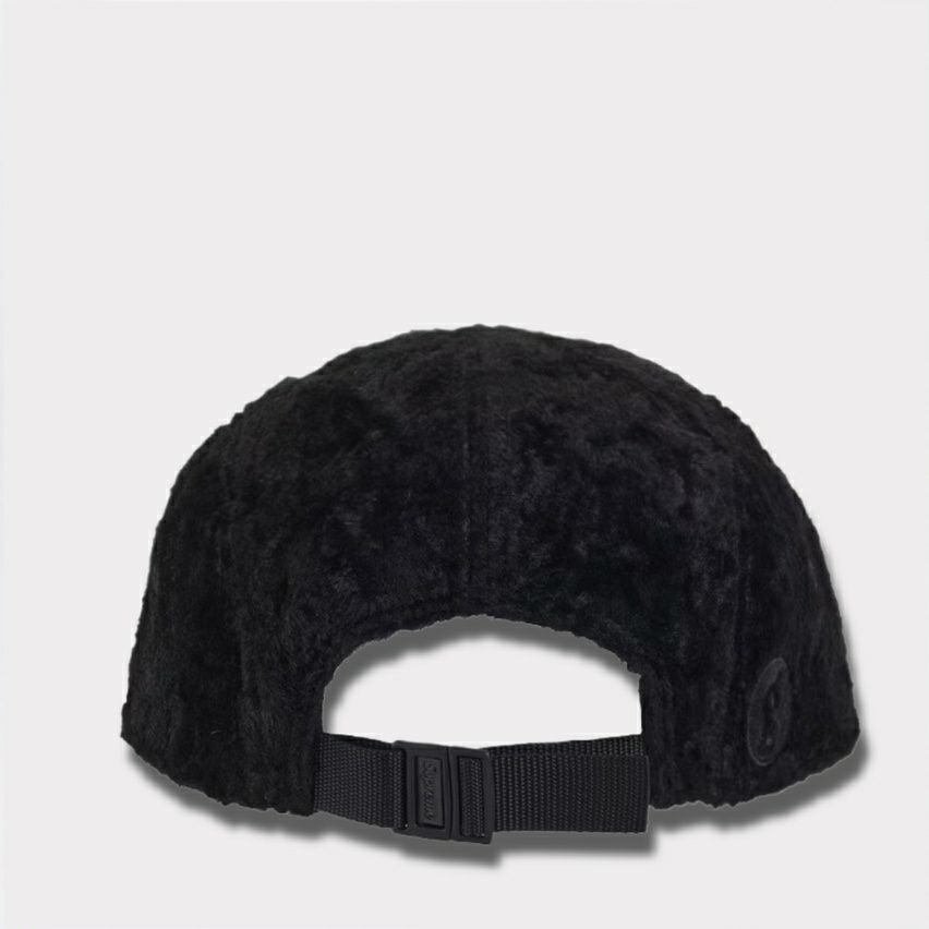 Supreme シュプリーム 2025SS GOODENOUGH Crushed Rayon Camp Cap グッドイナフクラッシュレーヨンキャンプキャップ　ブラック2