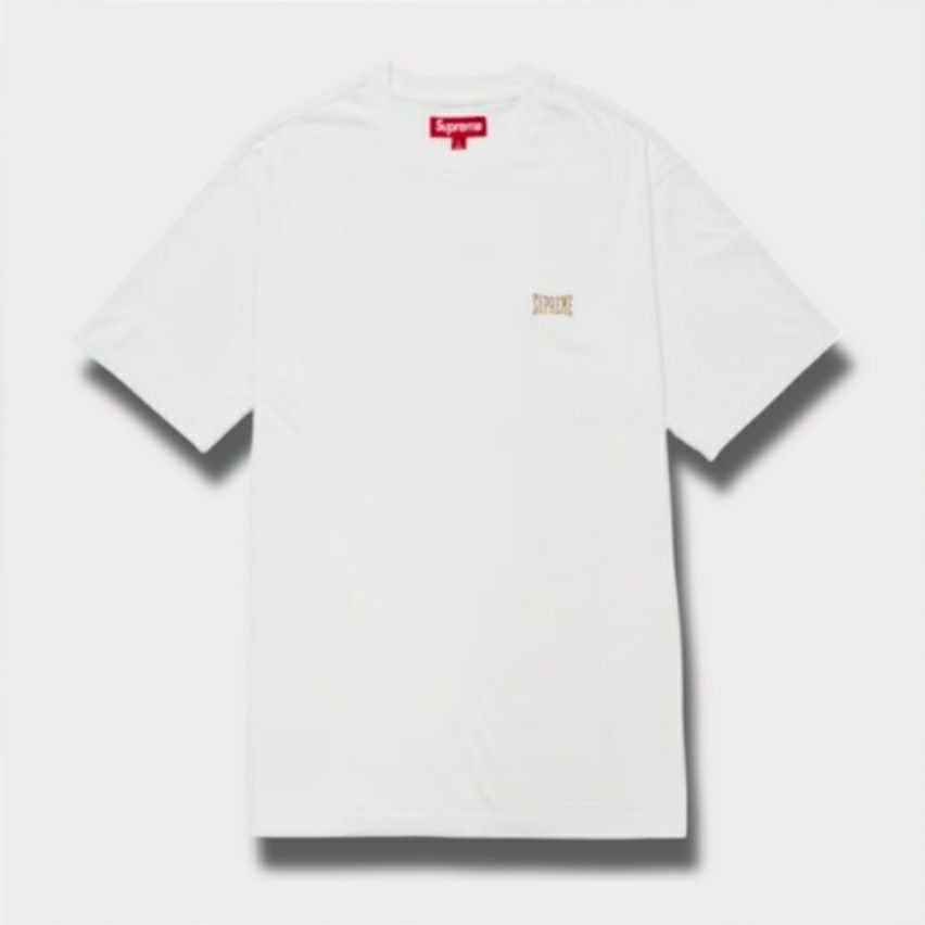 Supreme シュプリーム 2025SS Warm Up Washed S/S Top ウォーム アップ ウォッシュドショートスリーブトップTシャツ ホワイト