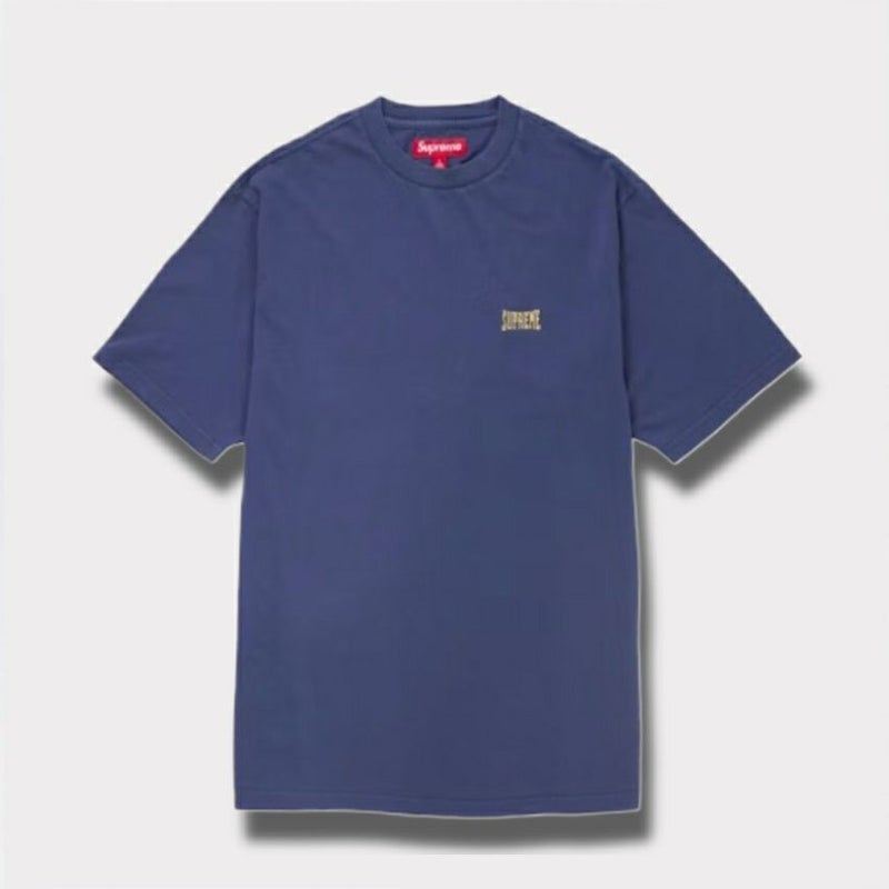Supreme シュプリーム 2025SS Warm Up Washed S/S Top ウォーム アップ ウォッシュドショートスリーブトップTシャツ ネイビー