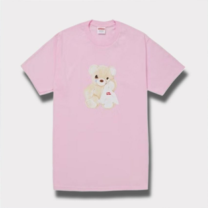  Supreme シュプリーム 2025SS Bear Tee ベア Tシャツ ライトピンク