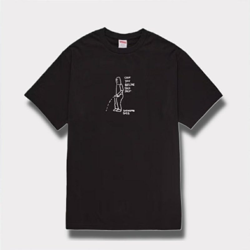 Supreme シュプリーム 2025SS Piss Tee ピスTシャツ ブラック 黒