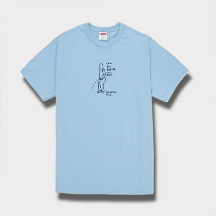 Supreme シュプリーム 2025SS Piss Tee ピスTシャツ パウダーブルー